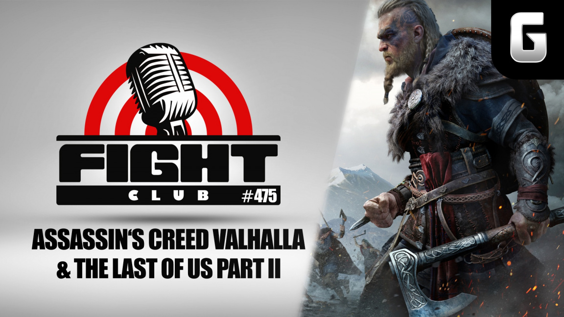 Sledujte Fight Club #475 o Assassin’s Creed Valhalla a The Last of Us: Part II