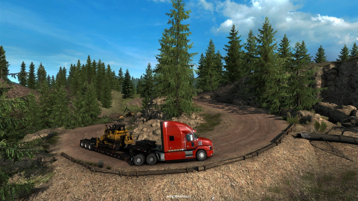 Co je nového u Truck Simulatorů? Rozšiřování rozšíření, tuning, stavba mostu a průjezd Idahem