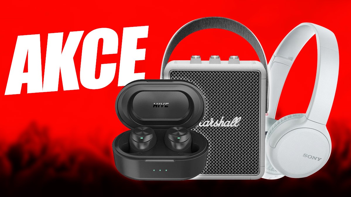 Nejoblíbenější sluchátka a reproduktory teď pořídíte s 20% slevou