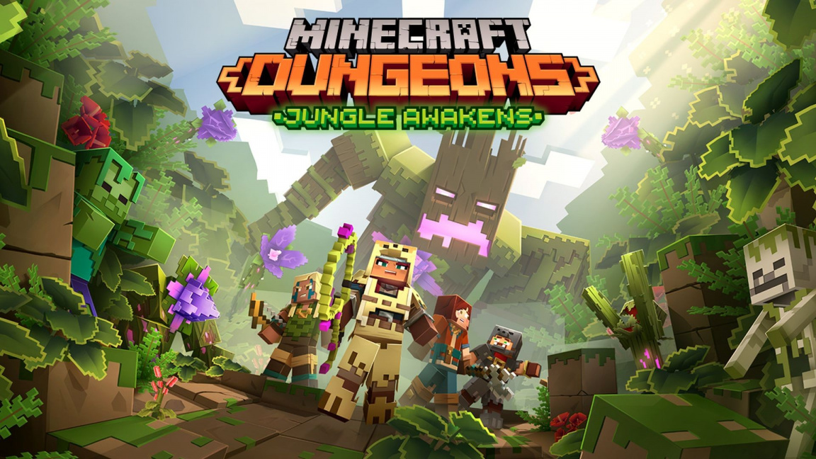 Minecraft Dungeons se během července dočká prvního DLC