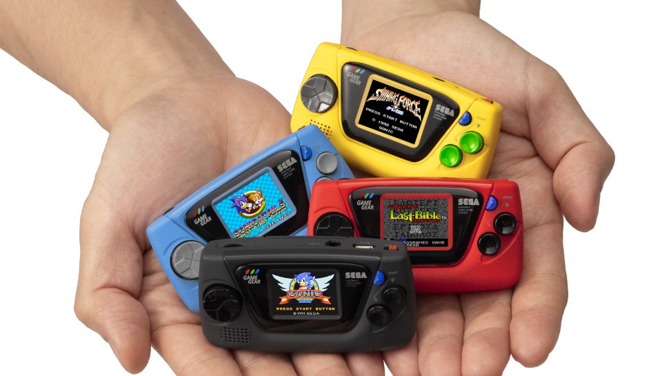 Sega chystá miniaturní verzi konzole Game Gear