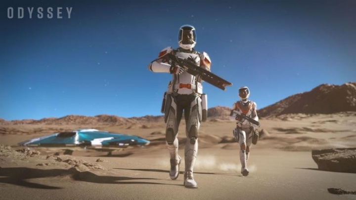 Elite Dangerous vás po šesti letech naučí chodit pěšky