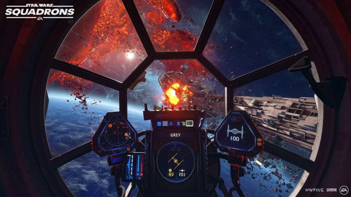 Trailer na Star Wars: Squadrons vás posadí do kokpitu
