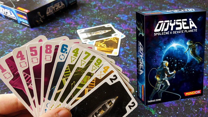 Vydejte se na jedinečnou cestu vesmírem v unikátní deskovce Odysea