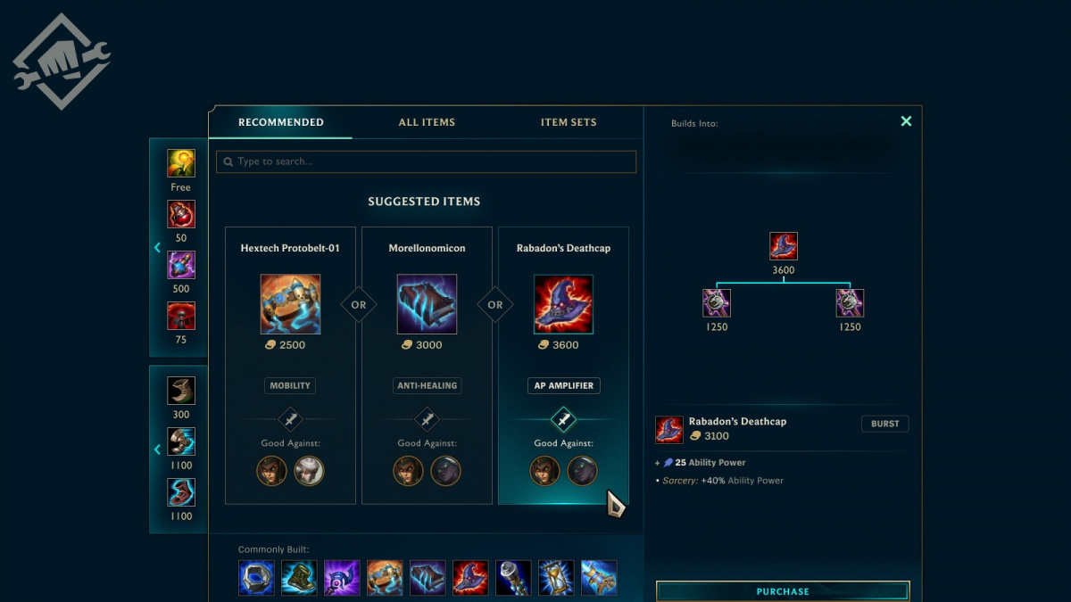 League of Legends obchod a předměty čeká velká změna