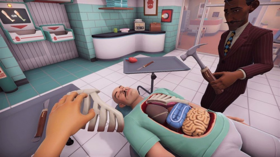 O pacienty bude v Surgeon Simulator 2 hezky postaráno