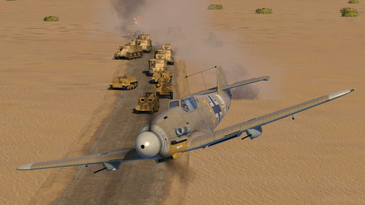 IL-2 Sturmovik míří v gigantickém rozšíření do Tobruku