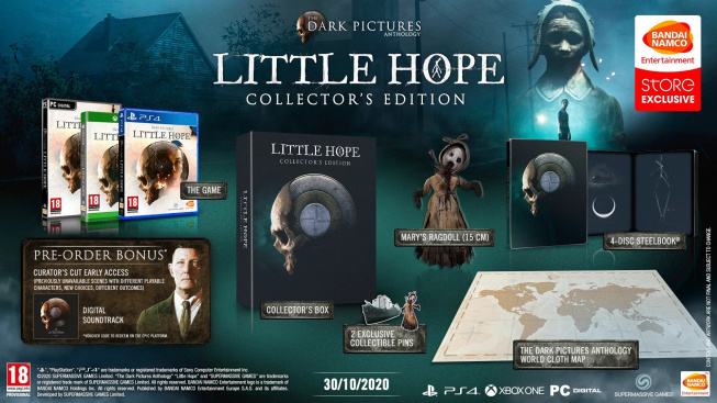 The Dark Pictures Anthology Little Hope sběratelská edice