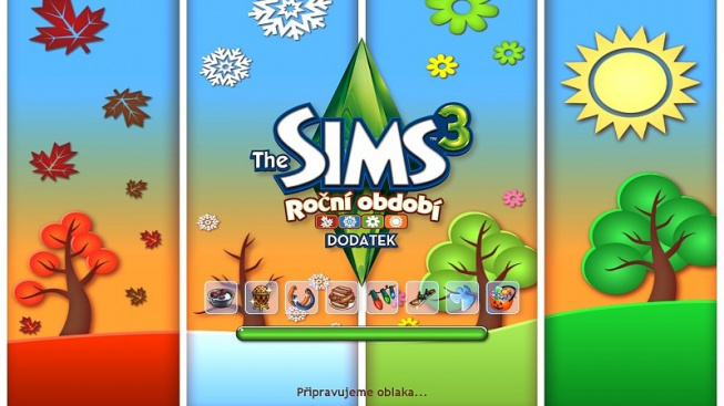 The Sims loading
