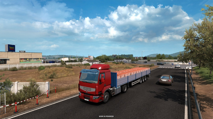 Na Pyrenejský poloostrov se v Euro Truck Simulatoru 2 vydáte za pár dní v novém Renaultu