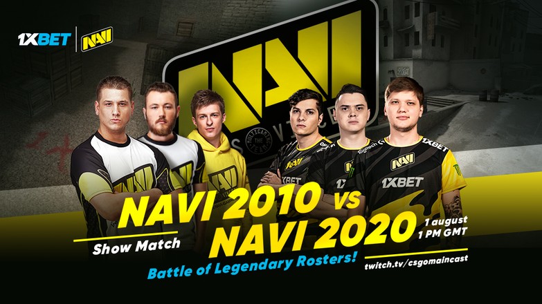 CS:GO čeká zápas dvou generací. Navi 2010 vs. Navi 2020