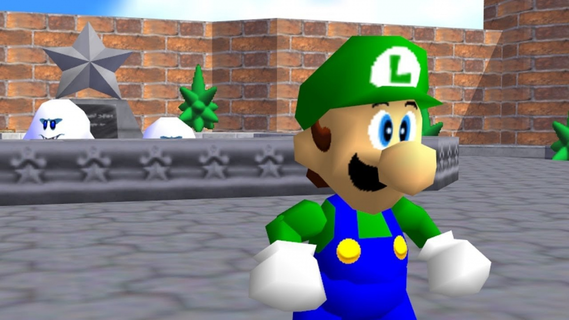 Fanoušci po čtvrtstoletí objevili Luigiho v Super Mario 64