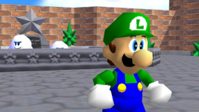 Luigi Super Mario 64