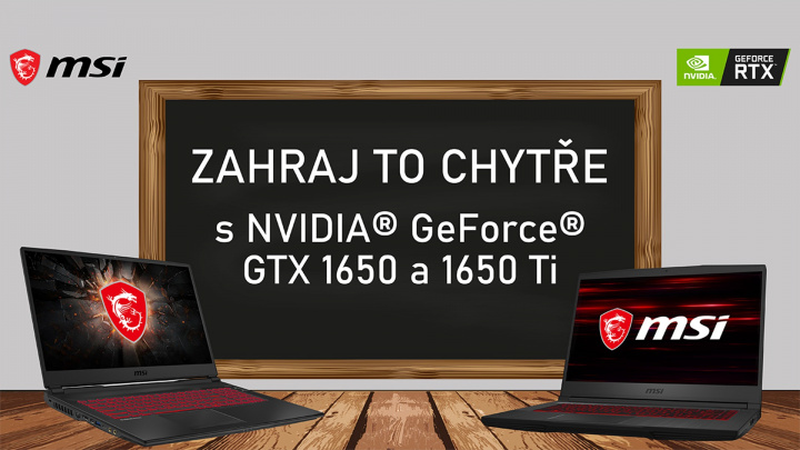 Zahraj to chytře s Nvidia GeForce GTX 1650 a 1650 Ti