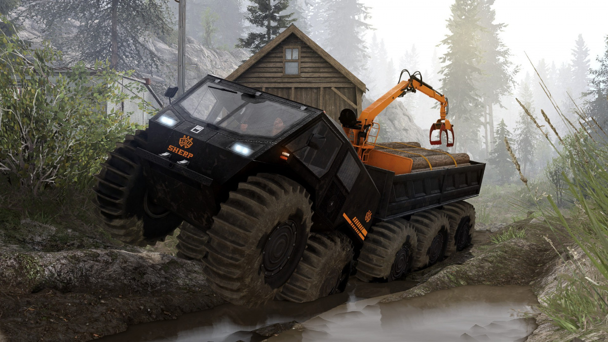 Původní Spintires dostává přepracovanou fyziku a offroadovou bestii SHERP