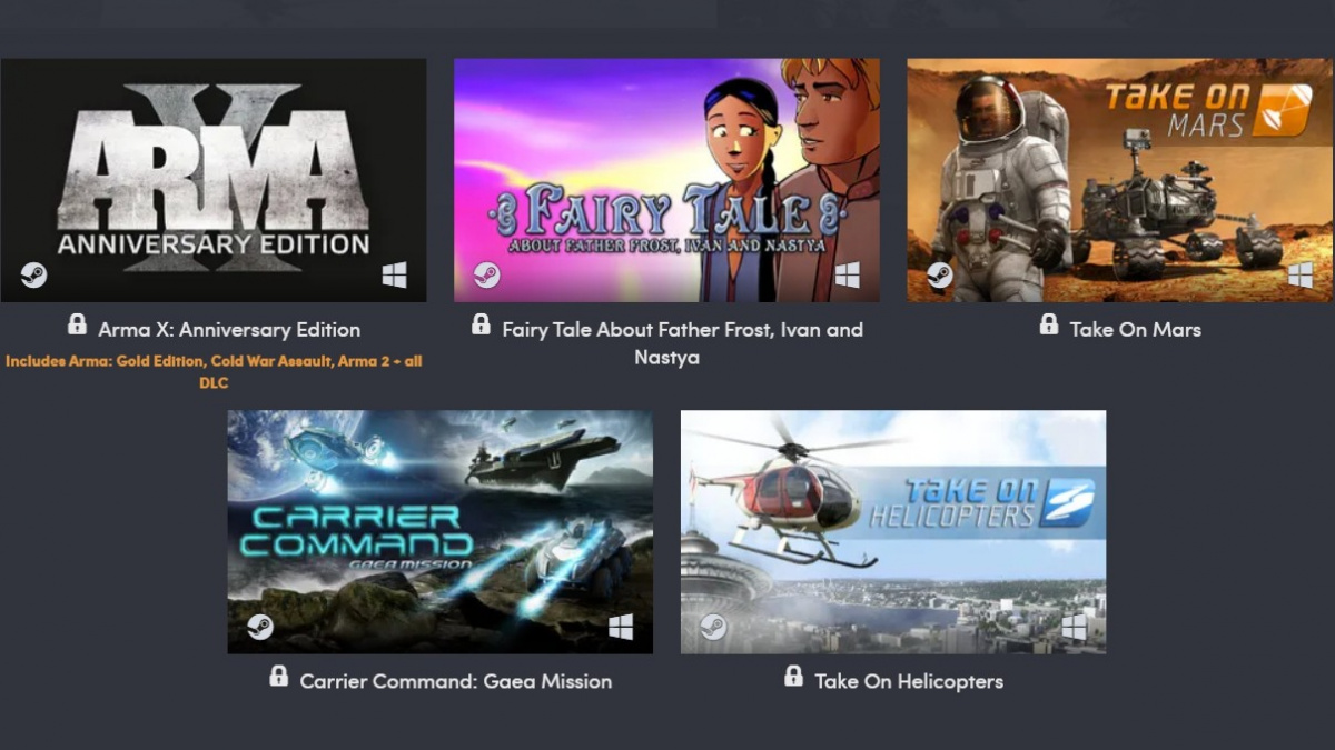 V novém Humble Bundlu je celá série Arma, DayZ, Original War a další hry od Bohemky