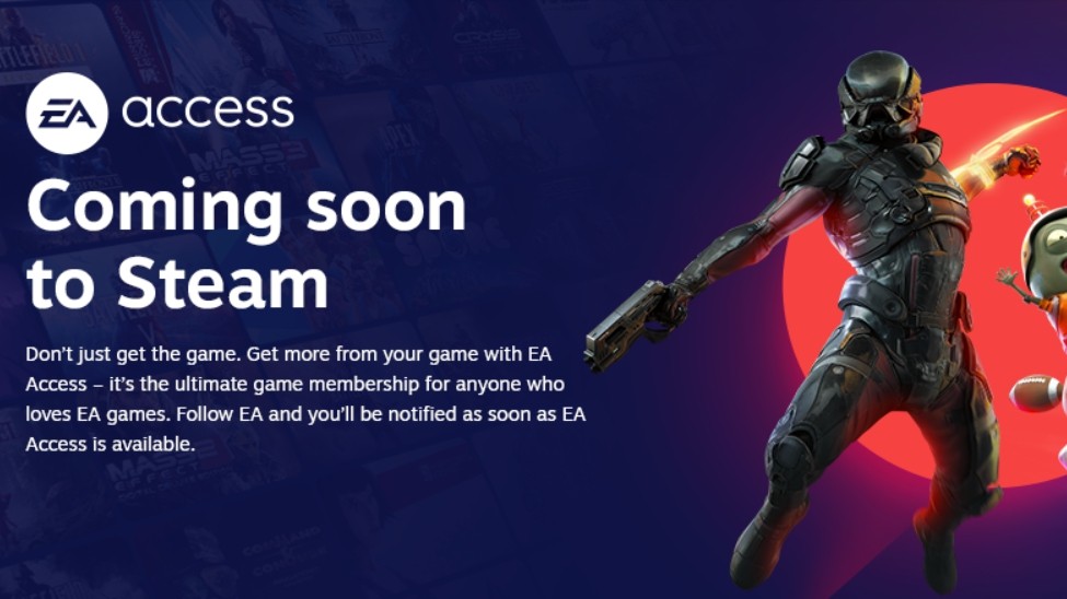 První předplatné na Steamu, EA Access, je za dveřmi