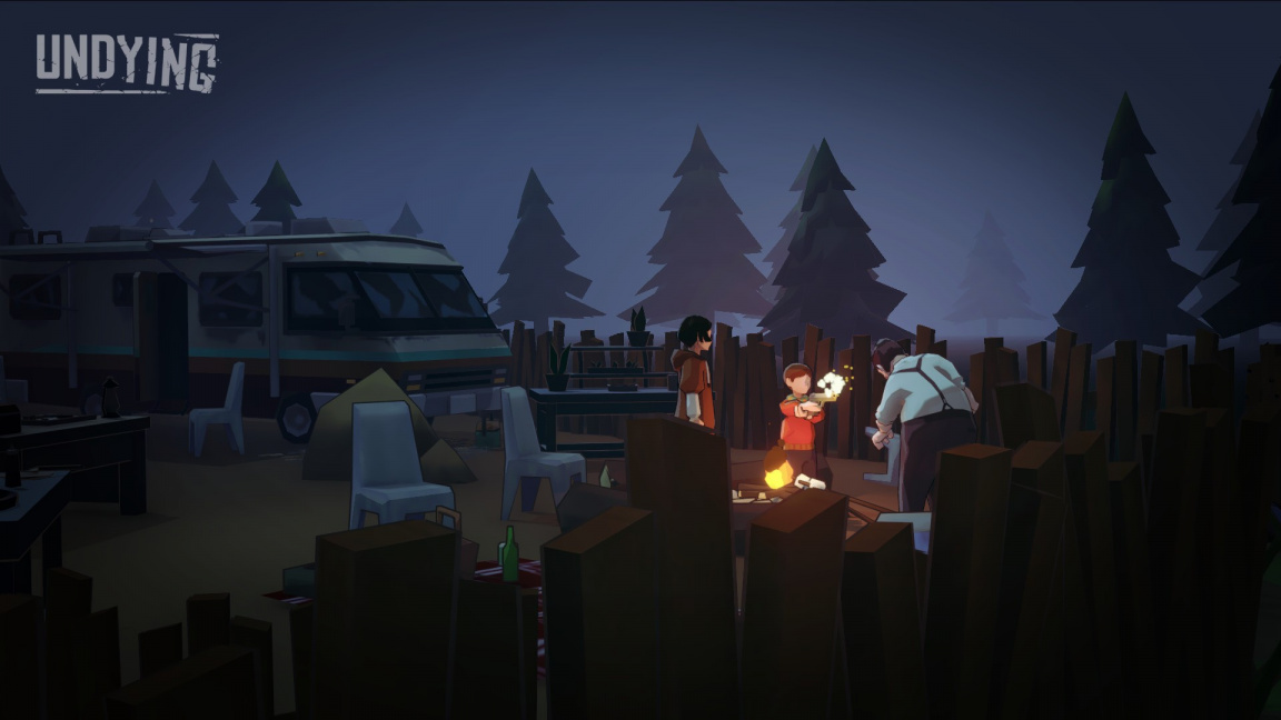 V survivalu Undying musíte svého syna naučit přežívat, než podlehnete kousnutí zombíka