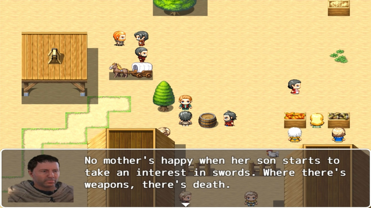 Fanoušci přetváří Kingdom Come: Deliverance do tahového 2D RPG