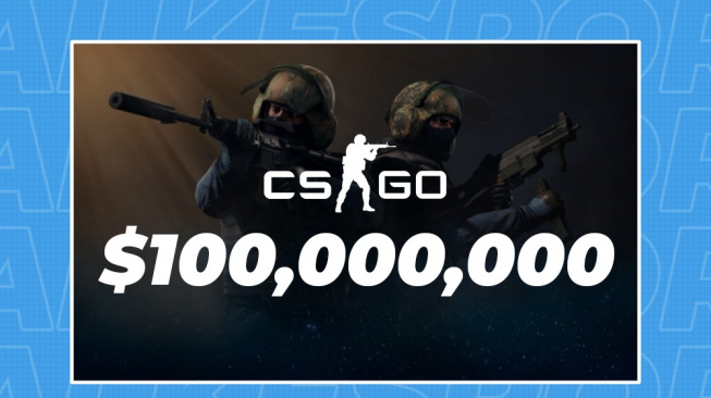 CS:GO rozdalo na odměnách více než sto milionů dolarů