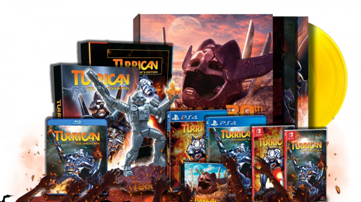 Legendární Turrican vyjde v limitované kompletní edici na PlayStationu 4 a Switchi