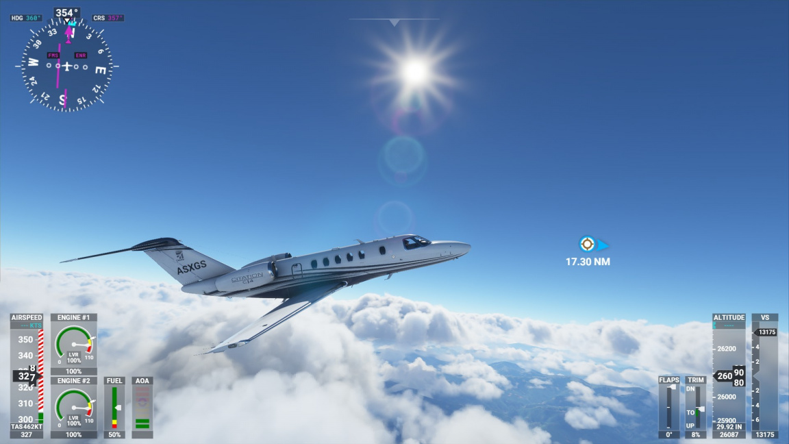HW test Microsoft Flight Simulatoru 2020. Je tady nový Crysis?