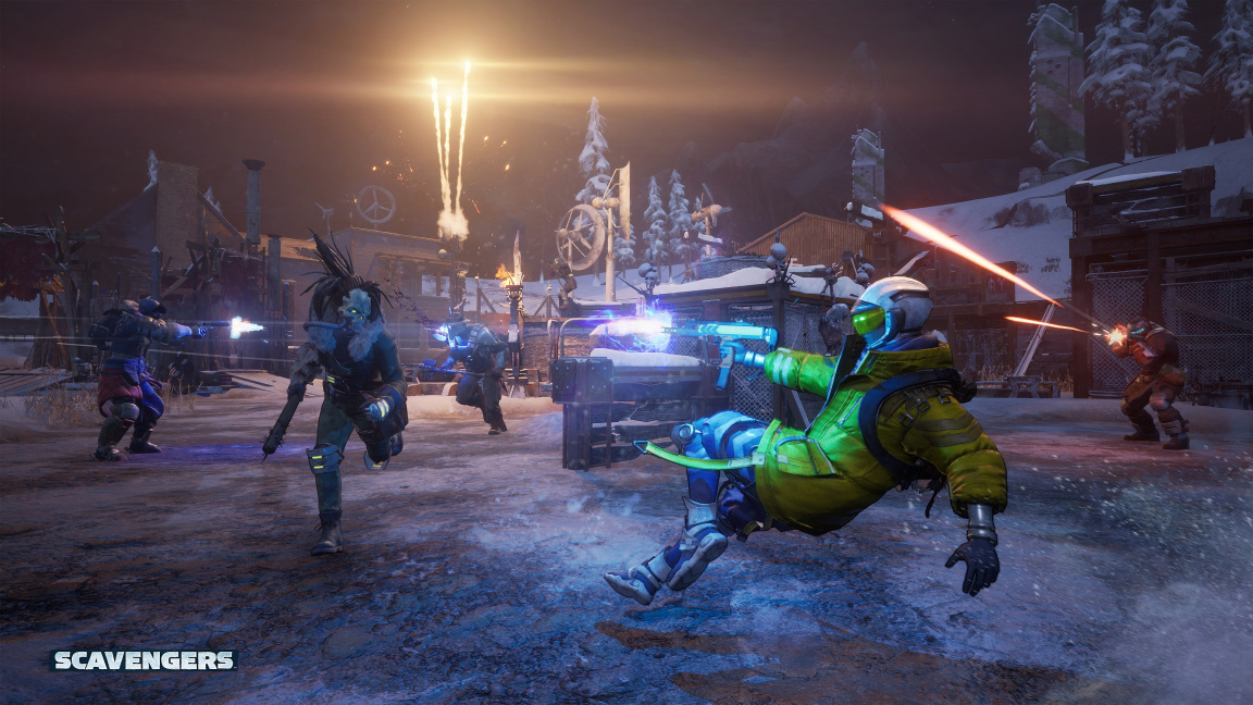 Střílečka Scavengers míchá soupeření a kooperaci se survivalem i battle royale