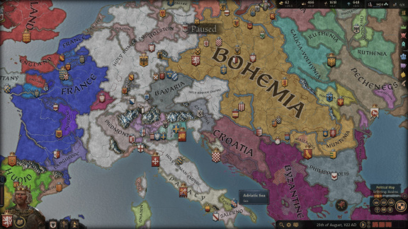 Uložené pozice z Crusader Kings III teď můžete importovat do Europy Universalis