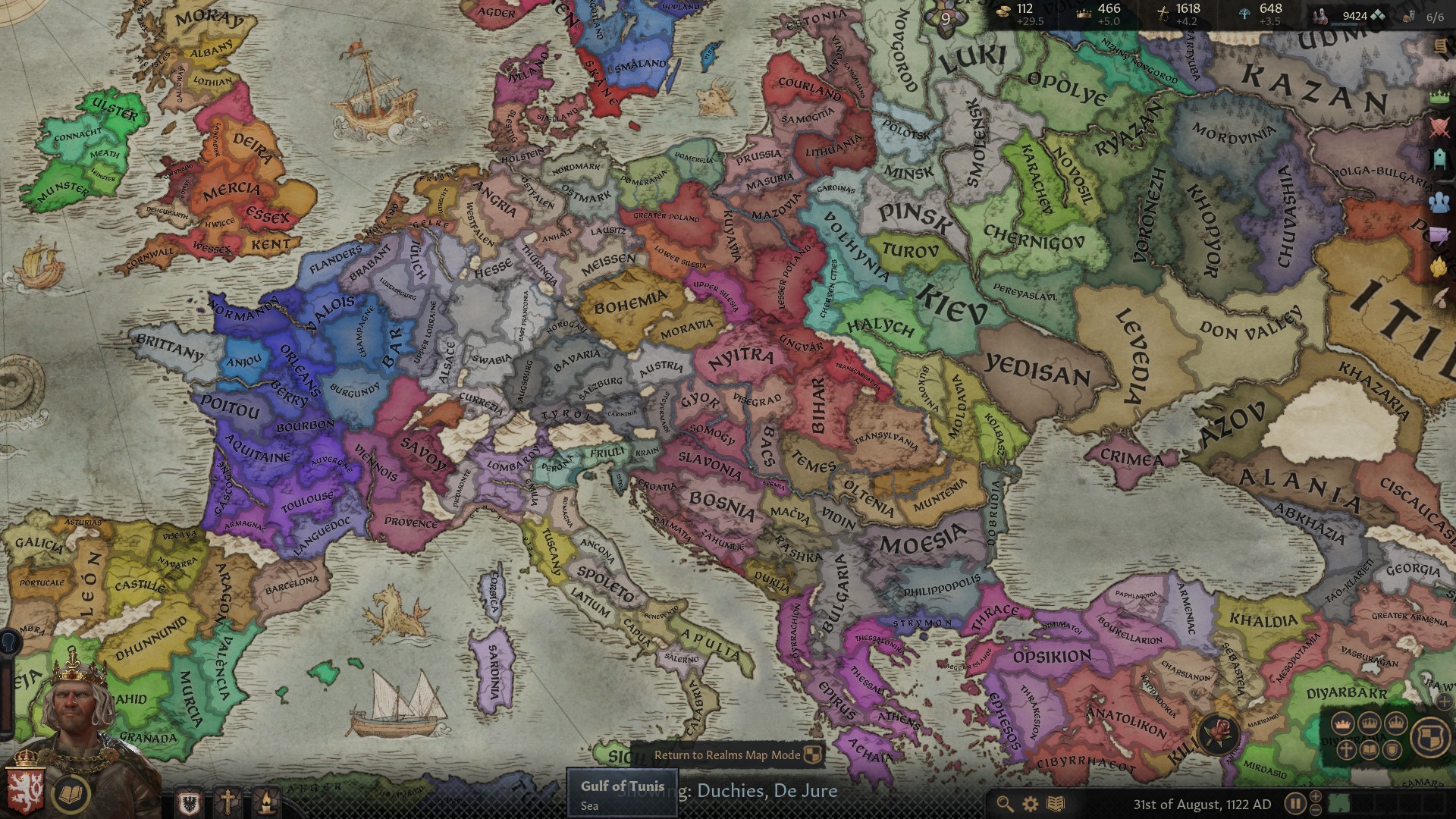 crusader kings iii map