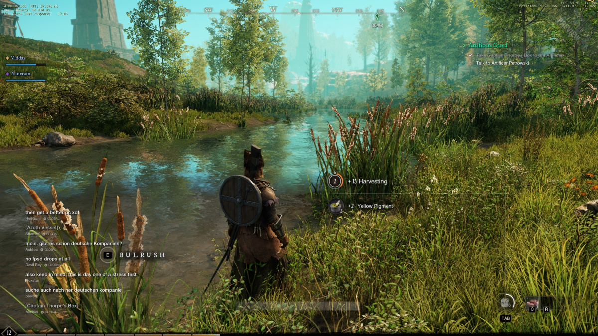 MMO New World představuje bažinatou oblast Reekwater