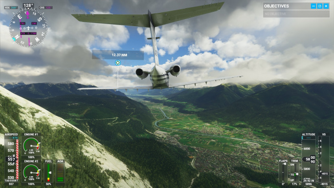 Test Microsoft Flight Simulator 2020