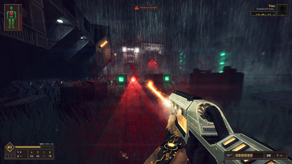 Fajnový trailer láká na kyberpunkovou retro střílečku Core Decay