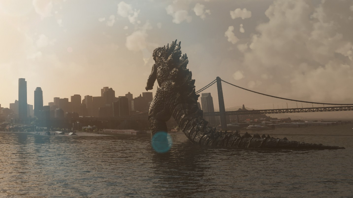Godzilla díky modu navštíví San Francisco ve Flight Simulatoru