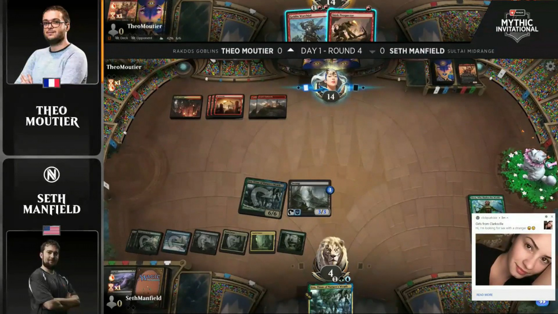 Reklama v turnaji Magic: The Gathering diváky lákala na sex