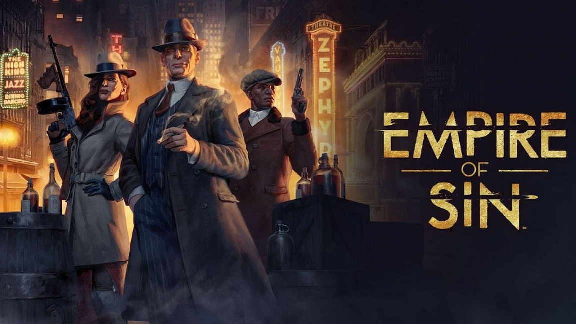 Mafiánská strategie manželů Romerových Empire of Sin vyjde v prosinci