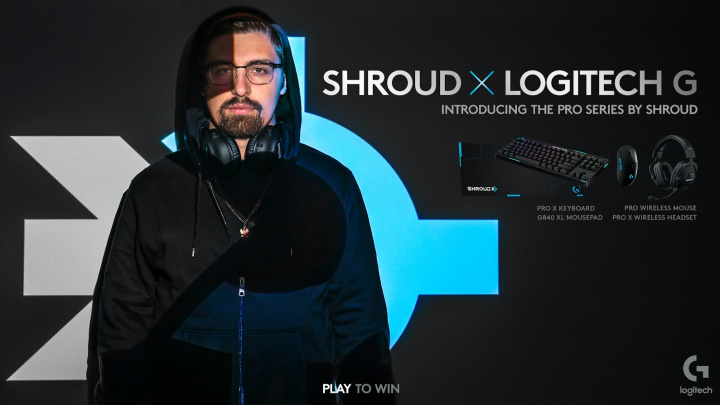 Shroud oznámil novou spolupráci, fanoušci pak zvědavostí shodili stránku Logitechu