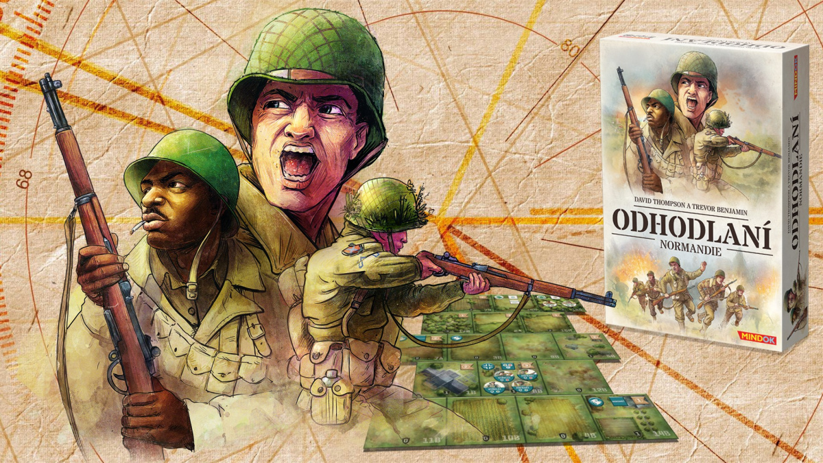Do zbraně! V karetním duelu Odhodlaní: Normandie rozhodnete o klíčové bitvě 2. světové války