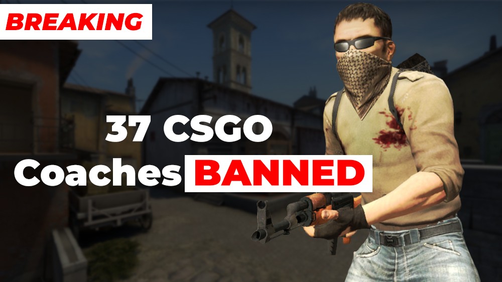 Třicet sedm CS:GO trenérů dostalo ban za zneužití chyby ve hře