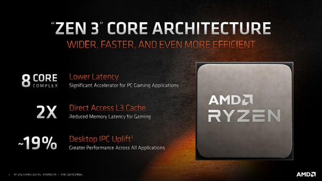 AMD Zen 3 vylepšení