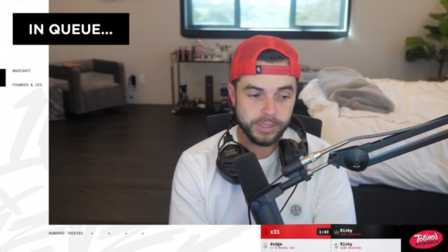 Nadeshot s organizací 100 Thieves vybral přes 100,000$ na charitu