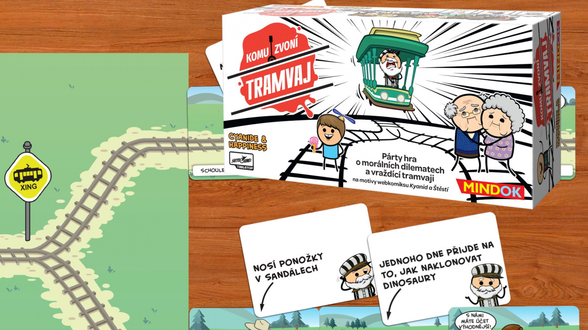 Kyanid a Štěstí opět zasahují v morbidní párty hře Komu zvoní tramvaj