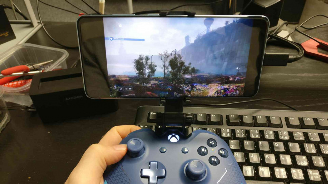 Testovací výbava xCloud