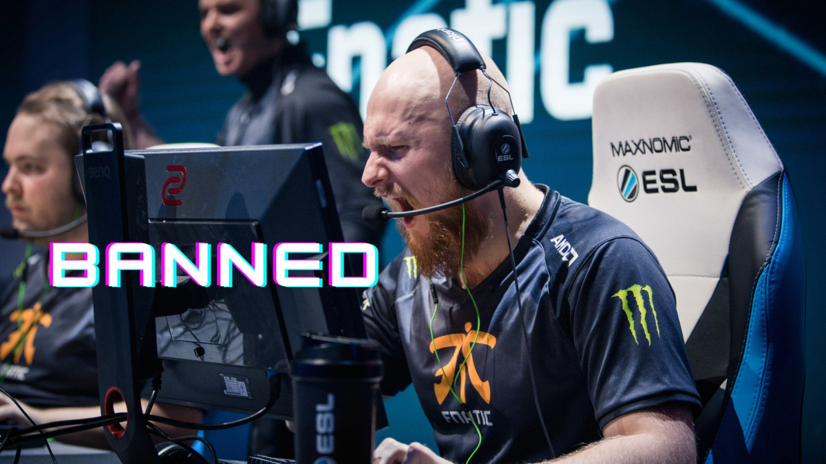 Co stojí za banem CS:GO hvězdy týmu Fnatic?