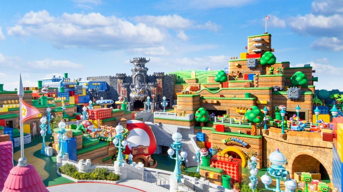V Los Angeles už se staví první americký zábavní park Super Nintendo World