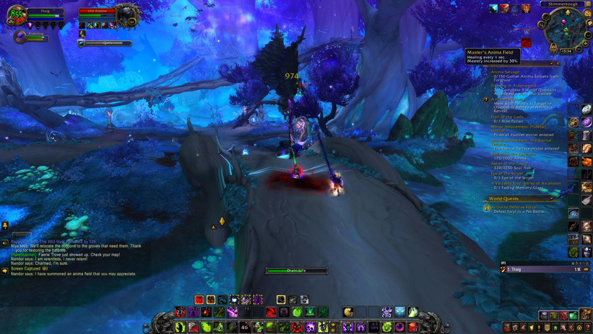 Maximální úrovně ve World of Warcraft lze dosáhnout i úmorným sběrem bylinek