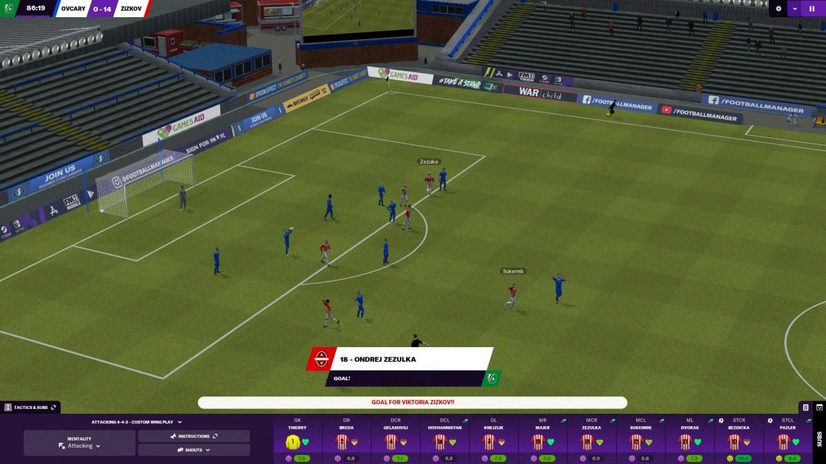 Football Manager 2021 je nejrychleji prodávanou hrou série