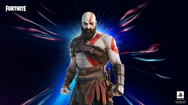 Kratos se zapojuje do boje v 5. sezóně Fortnite Chapter 2