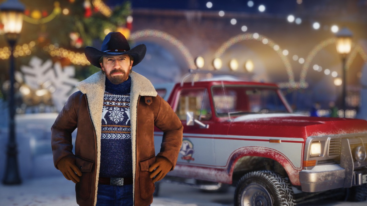 Vánoce s Chuckem Norrisem? Ve World of Tanks dohlédne na rozdávání dárků