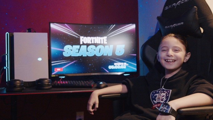 V osmi letech profesionálem hry Fornite a bonusem 33,000$