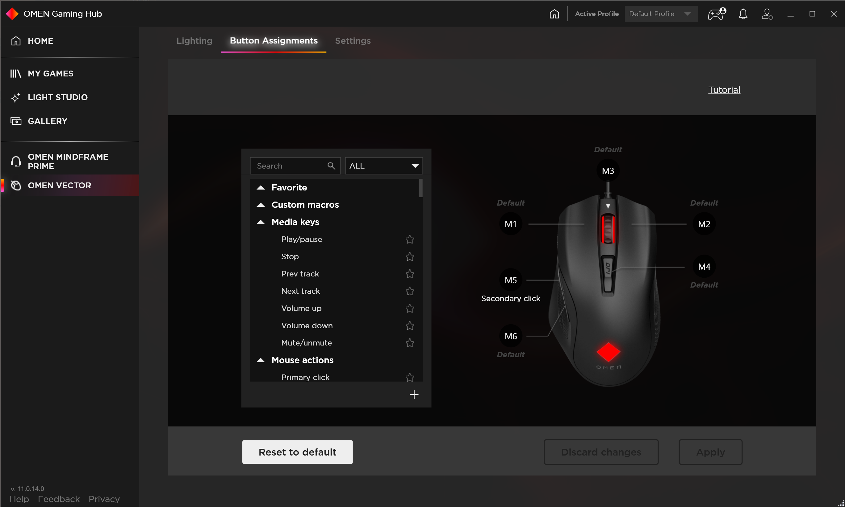 Omen Vector Gaming Mouse Test